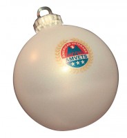 Personalized Christmas Bulb Ornament