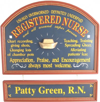 Registered Nurse Gift Sign | Nurse Custom Sign | Medical Office Gifts