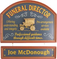 Funeral Director Gift | Funeral Director Sign | Undertaker Gift