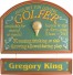 Avid Golfer Plaque Personalized | Golf Signs | Custom Wall Decor