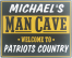 Personalized Man Cave Sign for Your Team