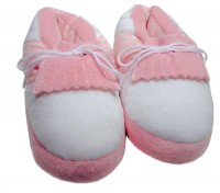 Baby Golf Slippers in Pink