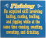 Fishing An Aquired Skill Fishing Plaque