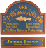 Fisherman's Pub Sign Personalized