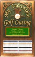 My Incredible Golf Outing Plaque