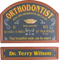 Orthodontist Sign | Orthodontist Gift | Orthodontist Plaque