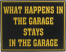 Man Cave Garage Sign | Garage Wall Decor