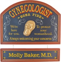 Gynecologist Sign | Gynecologist Gift | Office Decor