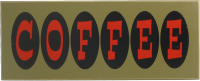 Coffee Sign | Coffee Plaque