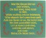 May the Grass Grow Dry Irish Sign | Irish Pub Plaque