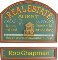 Real Estate Agent Gift | Real Estate Agent Sign | Custom Plaque