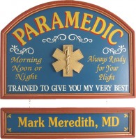 Paramedic Sign | Paramedic Plaque | Paramedic Gift