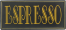 Espresso Sign Wall Decor with Frame