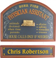 Physician Assistant Sign | Doctor Assistant Sign | Office Gift