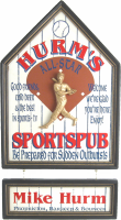 Baseball Sports Pub Sign Personalized with Nameboard