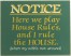 Billiards Sign | House Rules Pool Room Decor | Game Room Sign