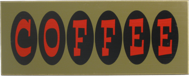 Coffee Sign | Coffee Plaque