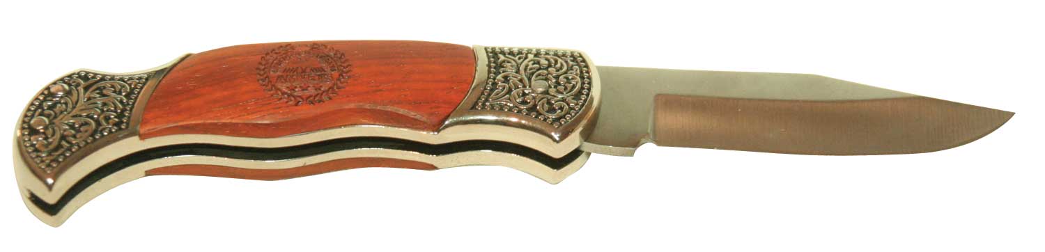 Rosewood Handle Custom Pocket Knife