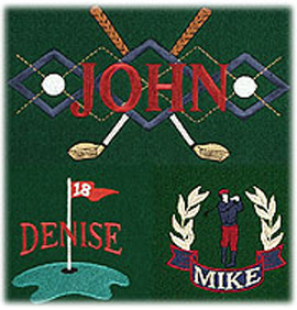 Personalized Golf Ball Display | Designs