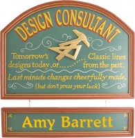 Design Consultant Sign | Designer Gift | Office Decor
