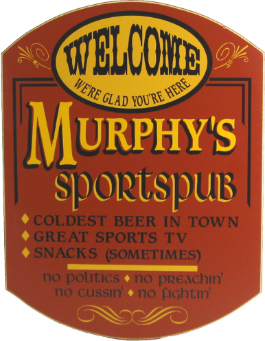 Sports Pub Sign - Personalized