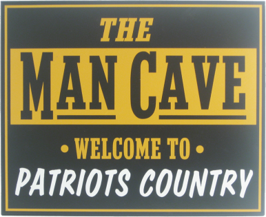 Man Cave Sign for Your Team