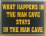 Man Cave Sign | Man Cave Wall Decor