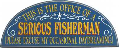 Fisherman Office Sign