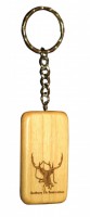 Custom Wood Key Chain - Rectangle