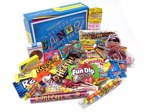 Decade Candy Gift Box