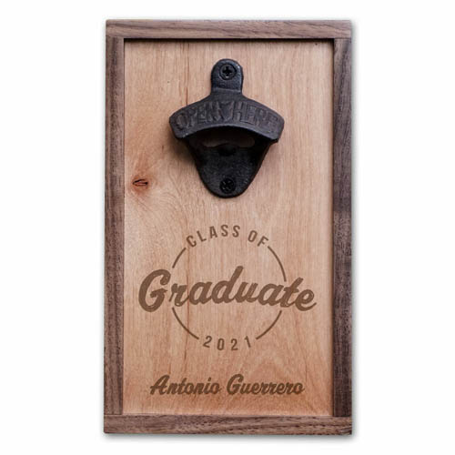 Graduation Gift Bottle Opener (Handcrafted)