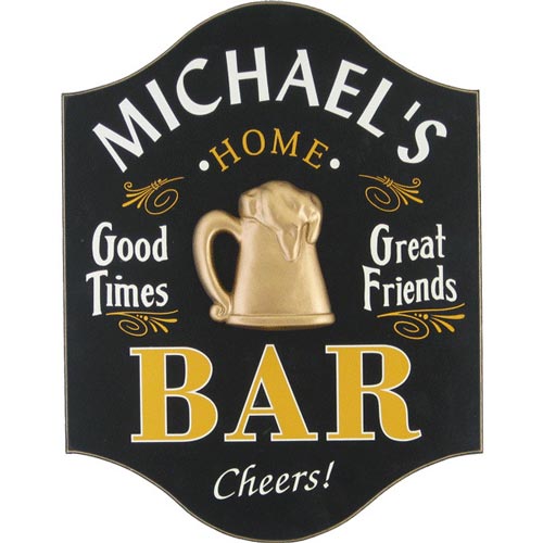 Home Bar Sign - Birthday Gift for Him