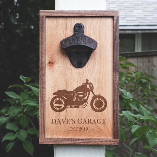 Custom Wall-Mounted Bottle Opener