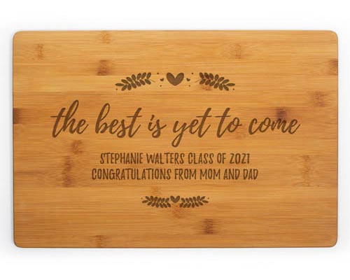 Personalized Cutting Board Nursing School Graduation Gift