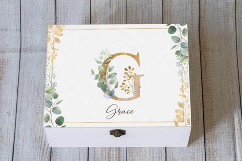 Personalized Keepsake Box